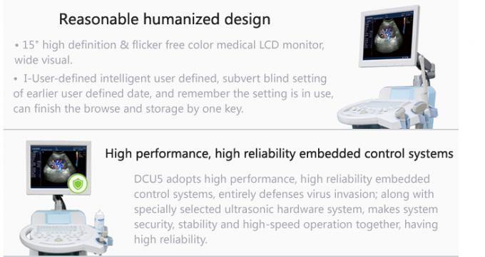 DCU5 color doppler ultrasonic diagnostic instrument