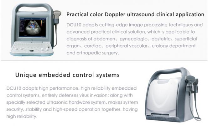 DCU10 portable color doppler  ultrasonic diagnostic instrument
