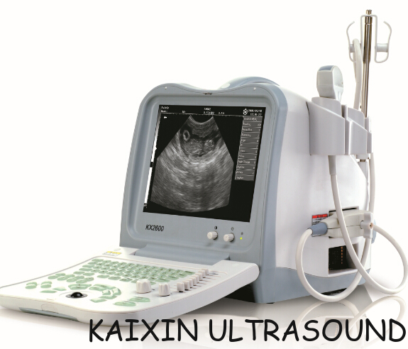 KX2600V portable full digital B mode veterinary ultrasound scanner